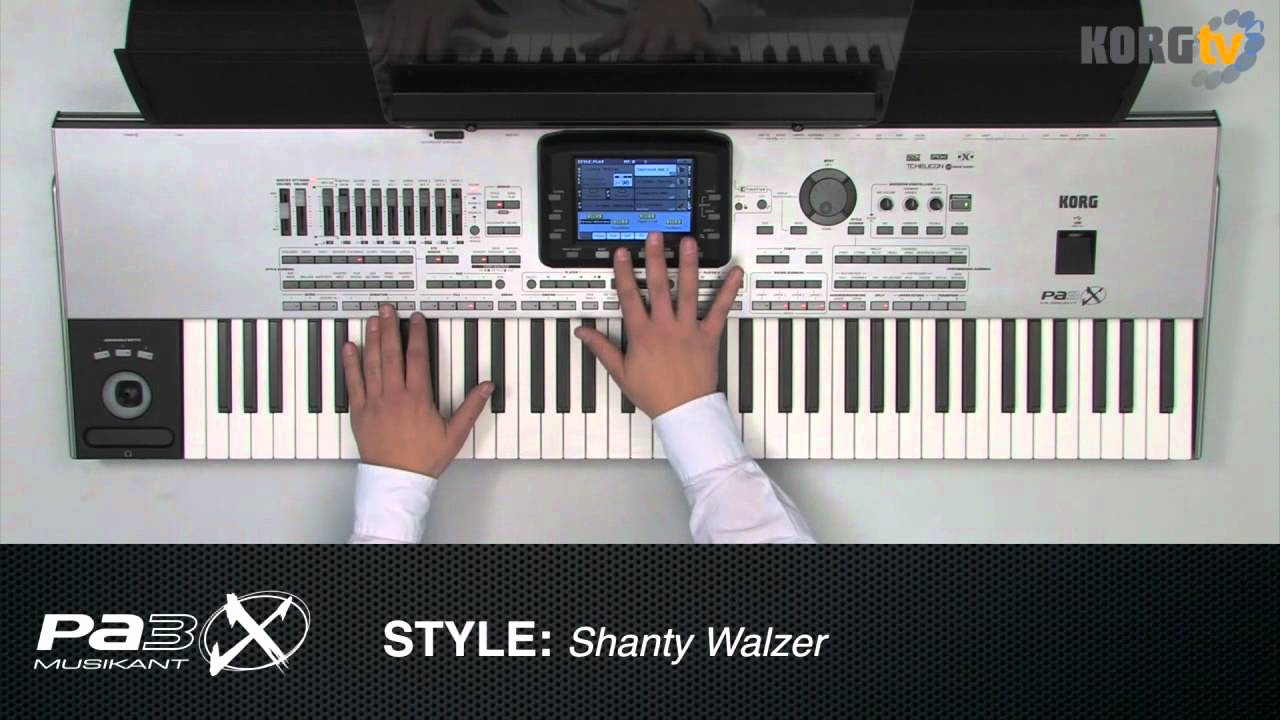 KORG TV / Pa3X MUSIKANT: "Volksmusik & Film/Spezial" - Style Demo