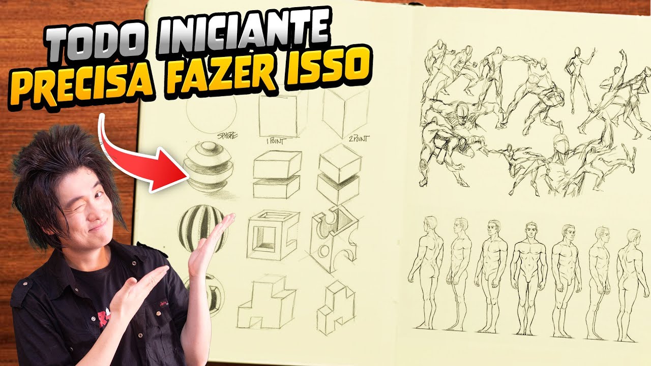5 exercícios que todo INICIANTE no DESENHO deve fazer