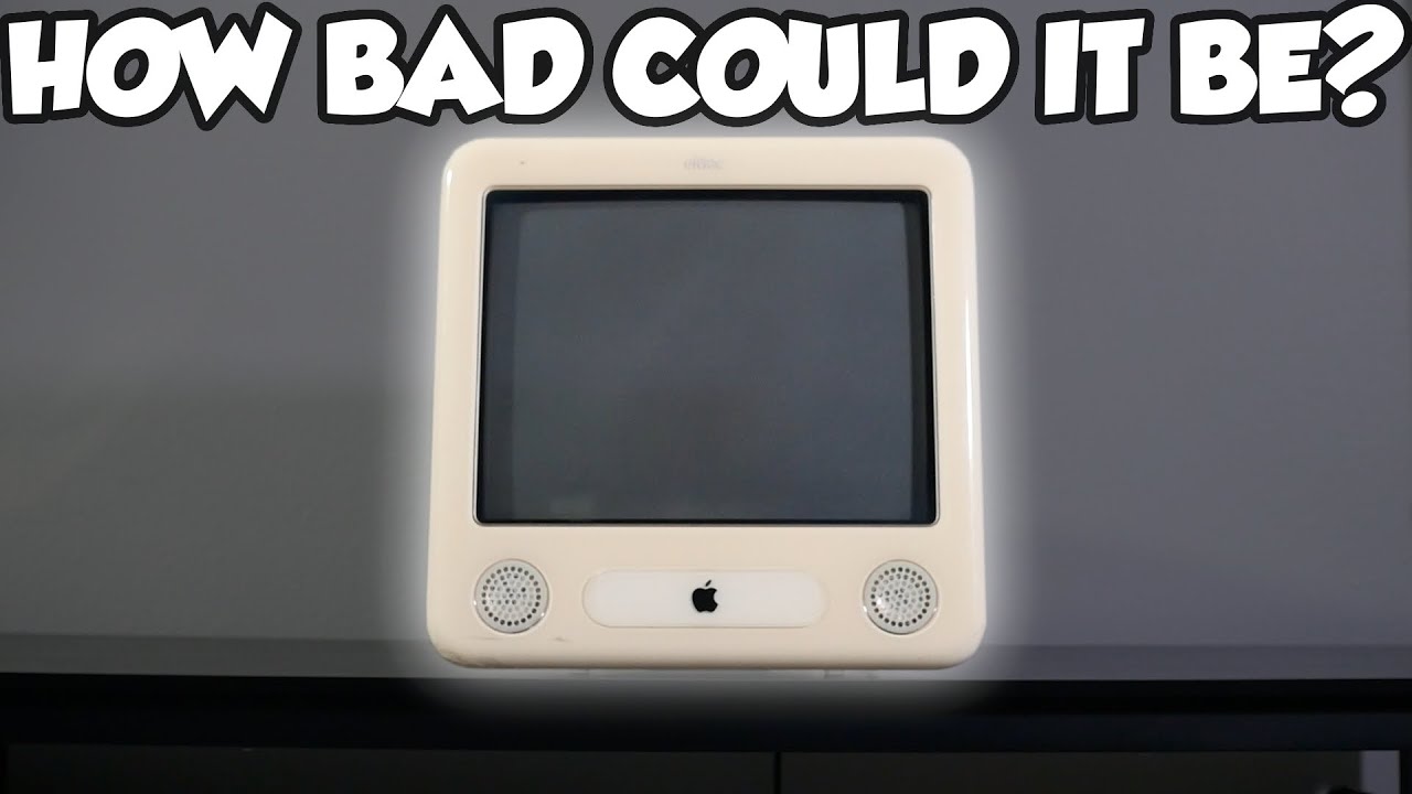 This eMac was left outside for YEARS... how bad could it be?