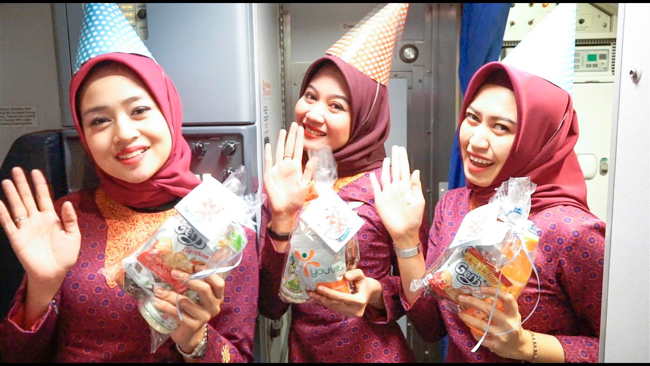 Spesial! Seru Banget Malam Tahun Baru Di Pesawat Sriwijaya Air