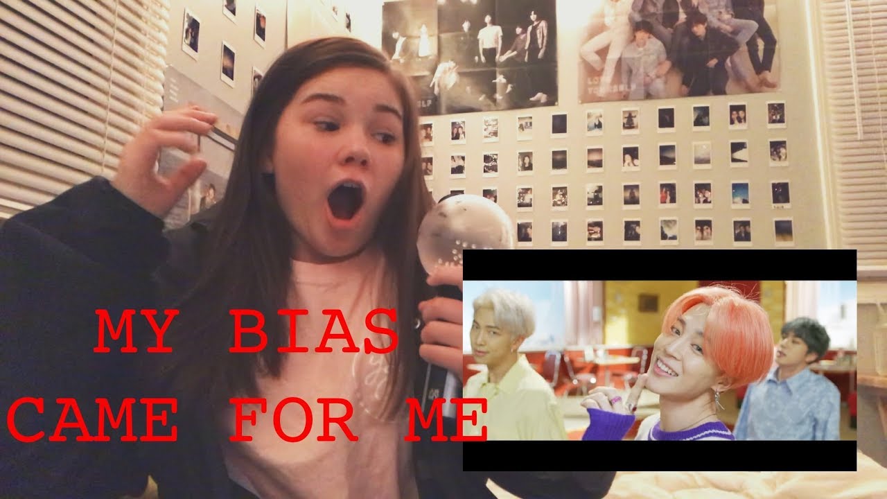 bts 'boy with luv' official mv reaction