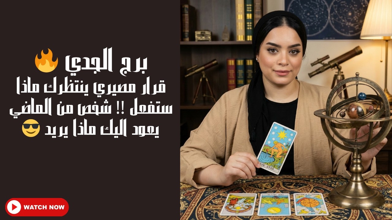 برج الجدي 🔥قرار مصيري ينتظرك ماذا ستفعل !! شخص من الماضي يعود اليك ماذا يريد 😎