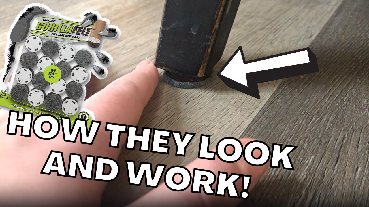 What You HAVE to Know Before Buying the GorillaFelt Chair Leg Floor Protectors (See Them in Action!)
