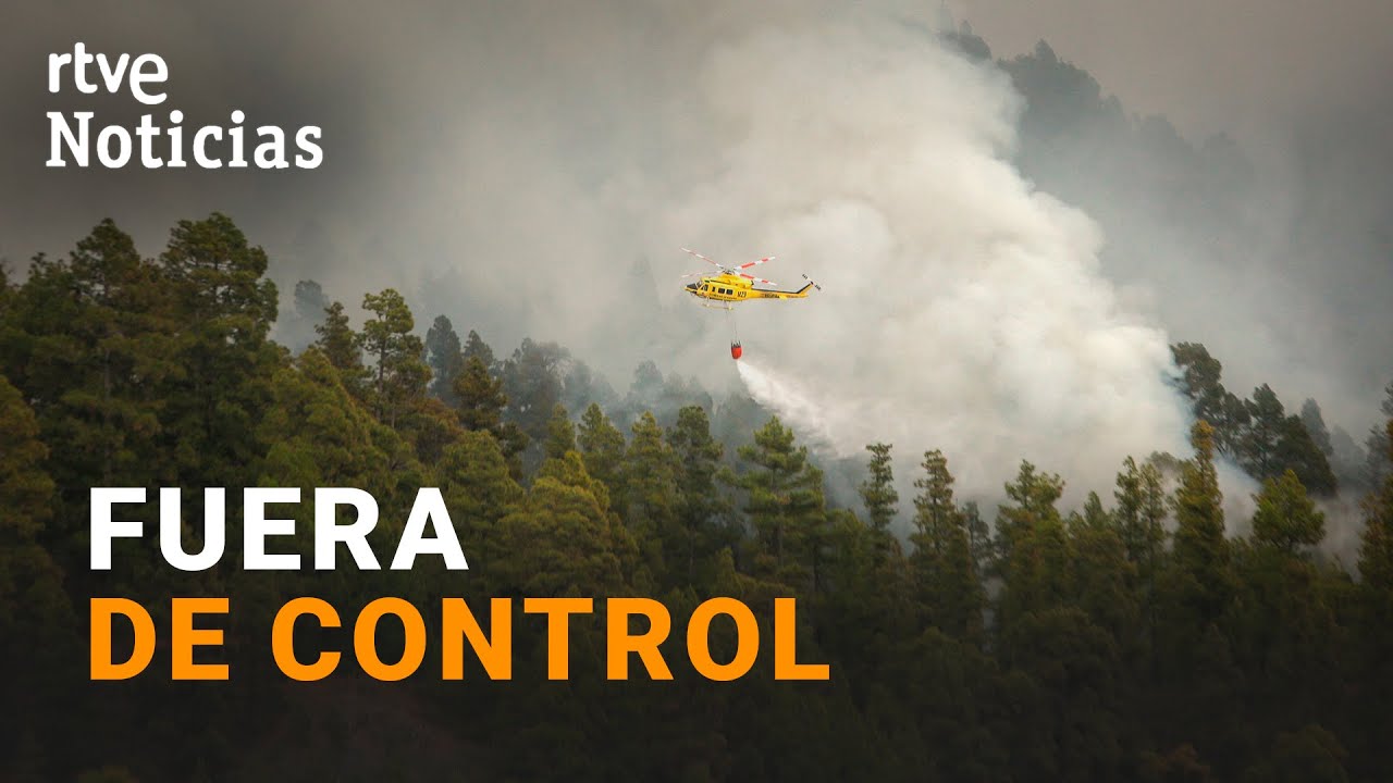 INCENDIO LA PALMA: La SUBIDA de las TEMPERATURAS podría COMPLICAR las LABORES de EXTINCIÓN | RTVE