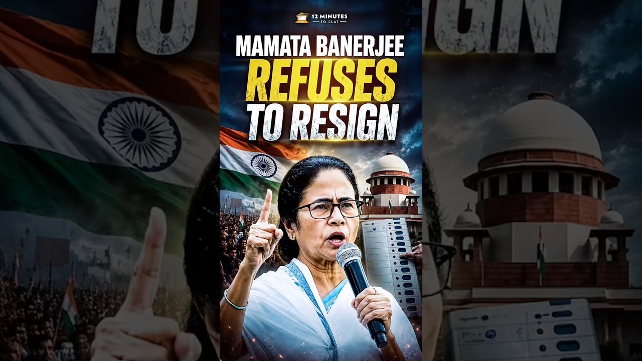 Mamata Banerjee REFUSES to Resign! 🛑 #shorts