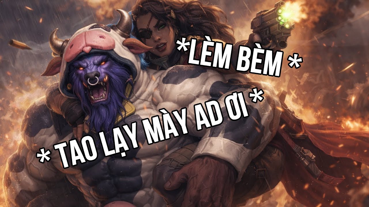 Alistar Support: Ván support mà bò tởn tới già, Khốn khổ cái thân support
