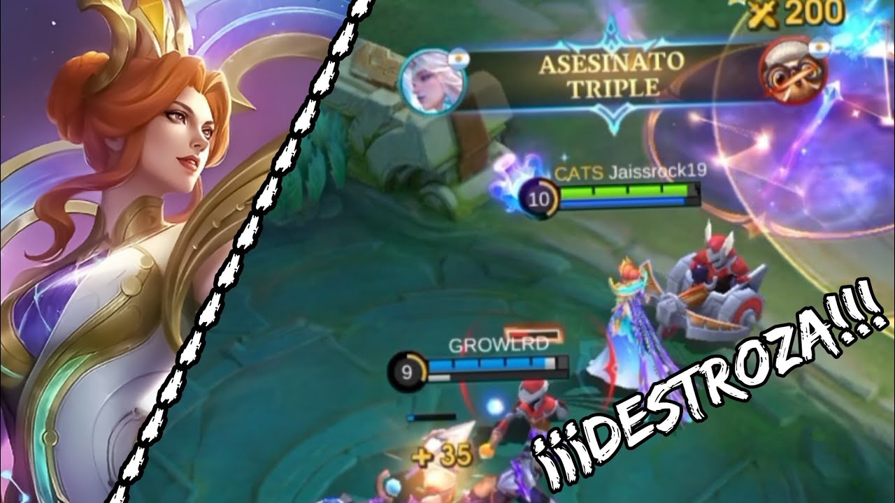 Aurora [Partida Completa] | ¡¡¡AURORA DESTRUYE DESDE EL EARLY CON PERFORADOR!!! | MLBB | Jaissrock19