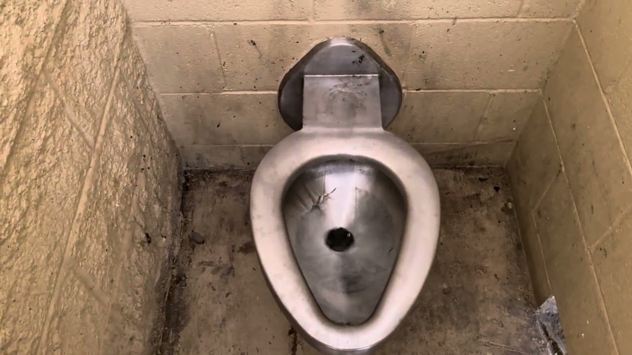 Men’s Restroom from Largest Baseball Place at Grant Rea Park