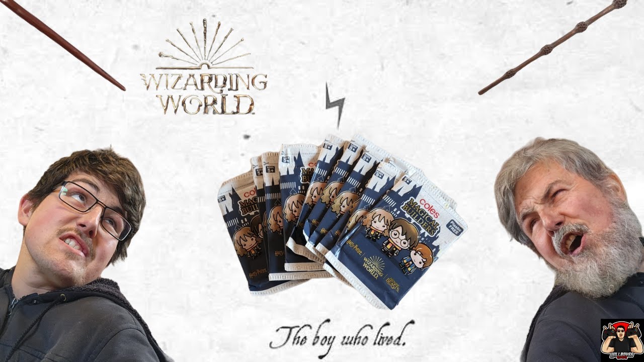 Unpacking H/P Magical Builders Packs #harrypotter #wizardingworld #harrypotterwand