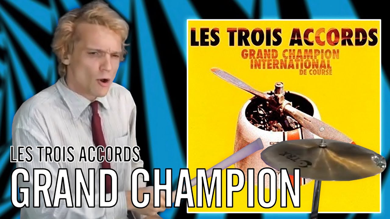 Les Trois Accords - Grand Champion | Office Drummer [First Time Hearing]