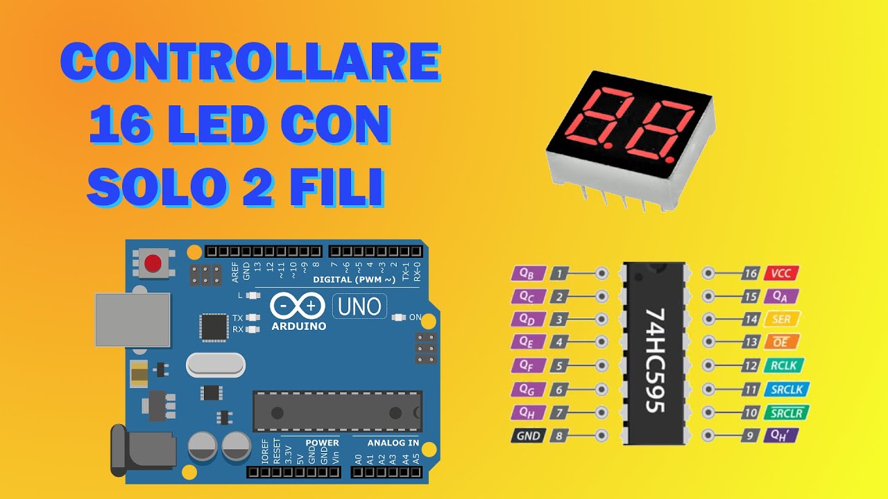 Come MOLTIPLICARE il numero di uscite di Arduino