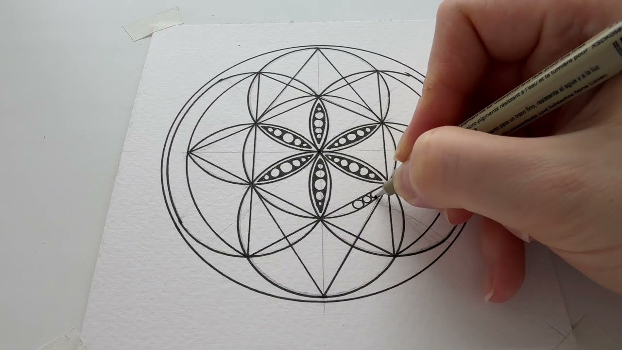 No Plan, No Mistakes | Intuitive Zendala Drawing
