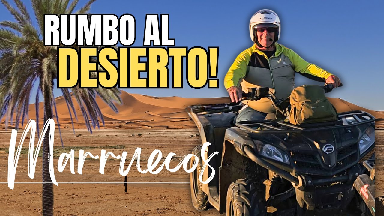 Cruzamos las montañas del Atlas y terminamos en las puertas del desierto andando en quads