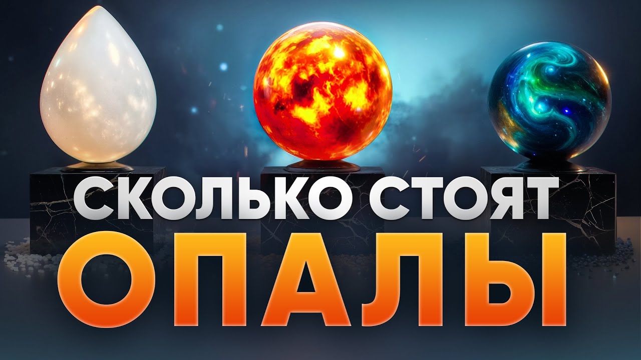 Все виды ОПАЛОВ: от 50$ до 1.000.000$
