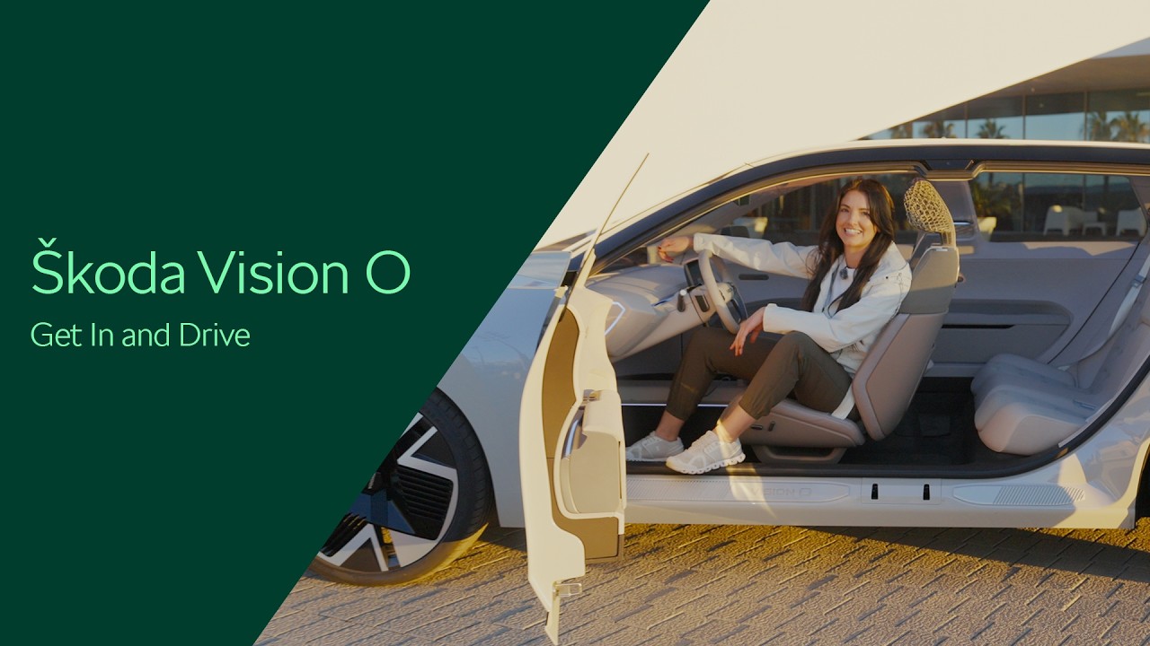 &Scaron;koda Vision O: Get in and Drive