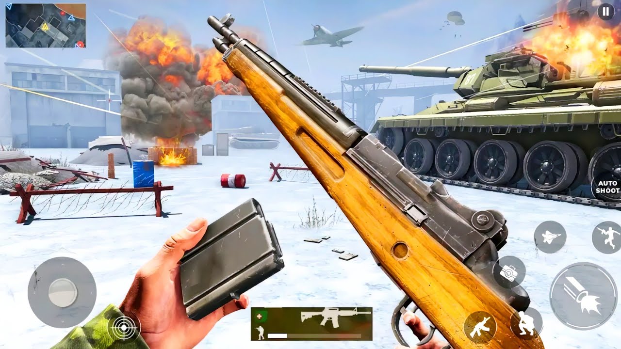 World War 2 Shooter - offline Android GamePlay