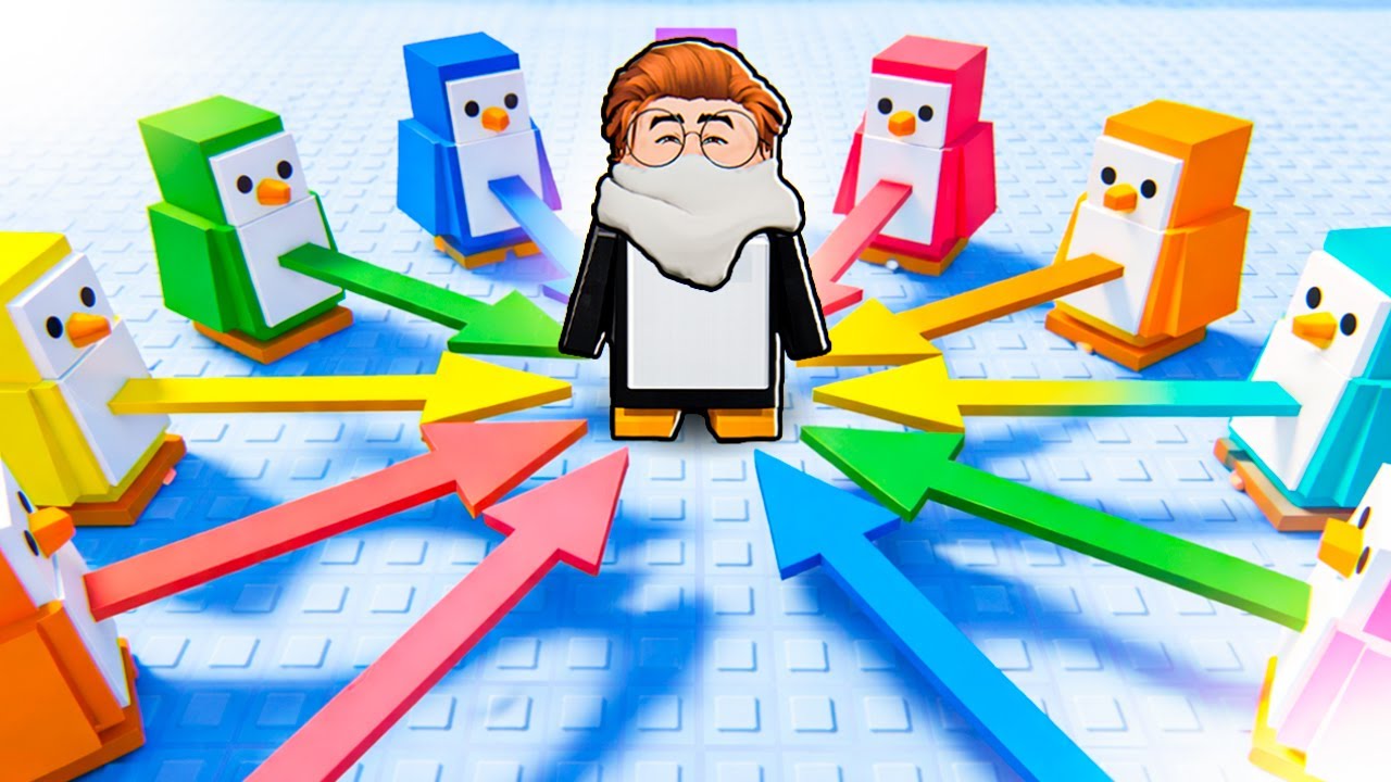 PIGUINS KNOCKOUT É MUITO ENGRAÇADO No Roblox