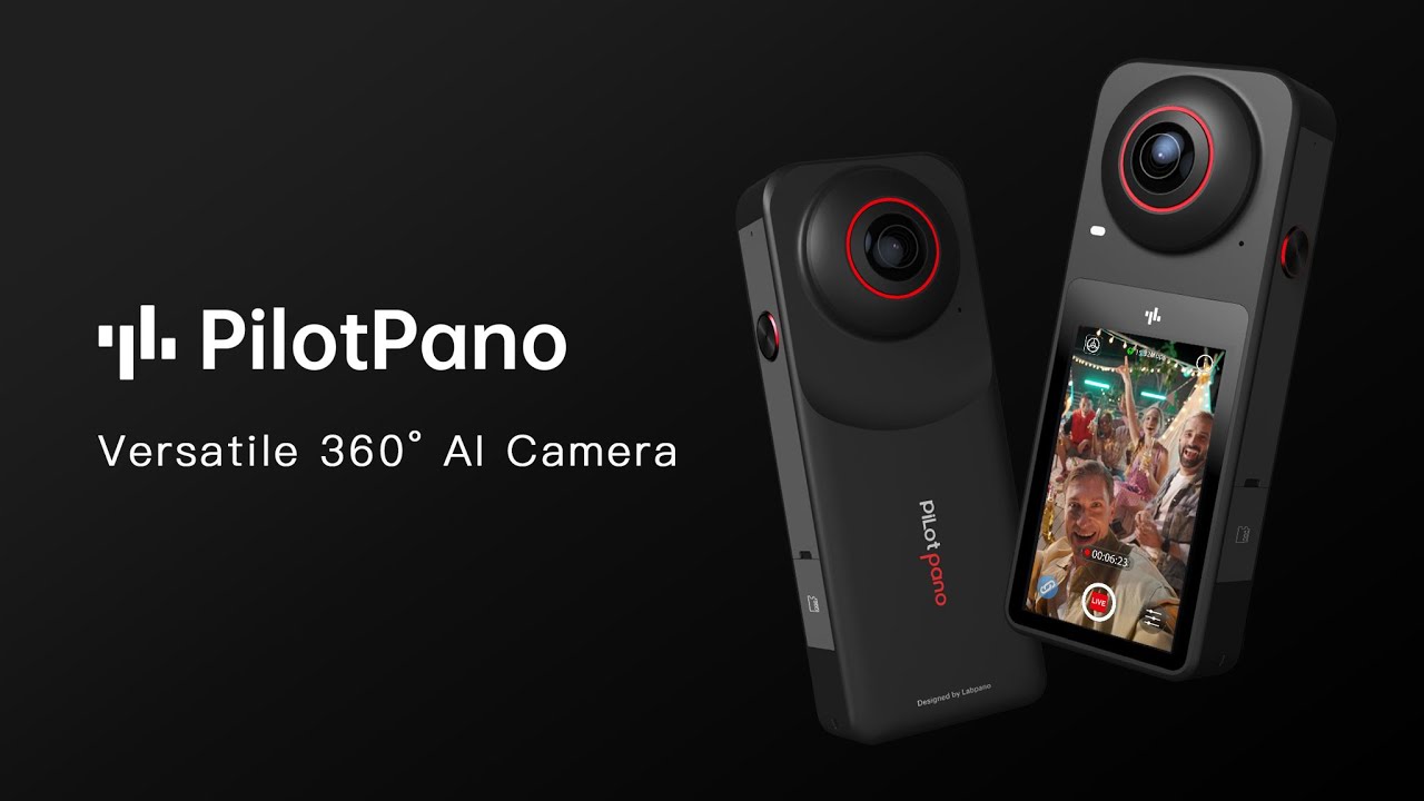 #Labpano #PilotPano Introducing the Versatile 360&deg; AI Camera PilotPano
