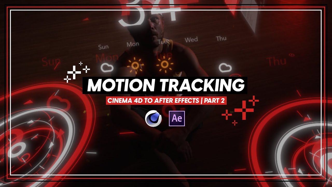 Live Footage Tracking (Part 2) - Cinema 4D to After Effects Tracking TUTORIAL