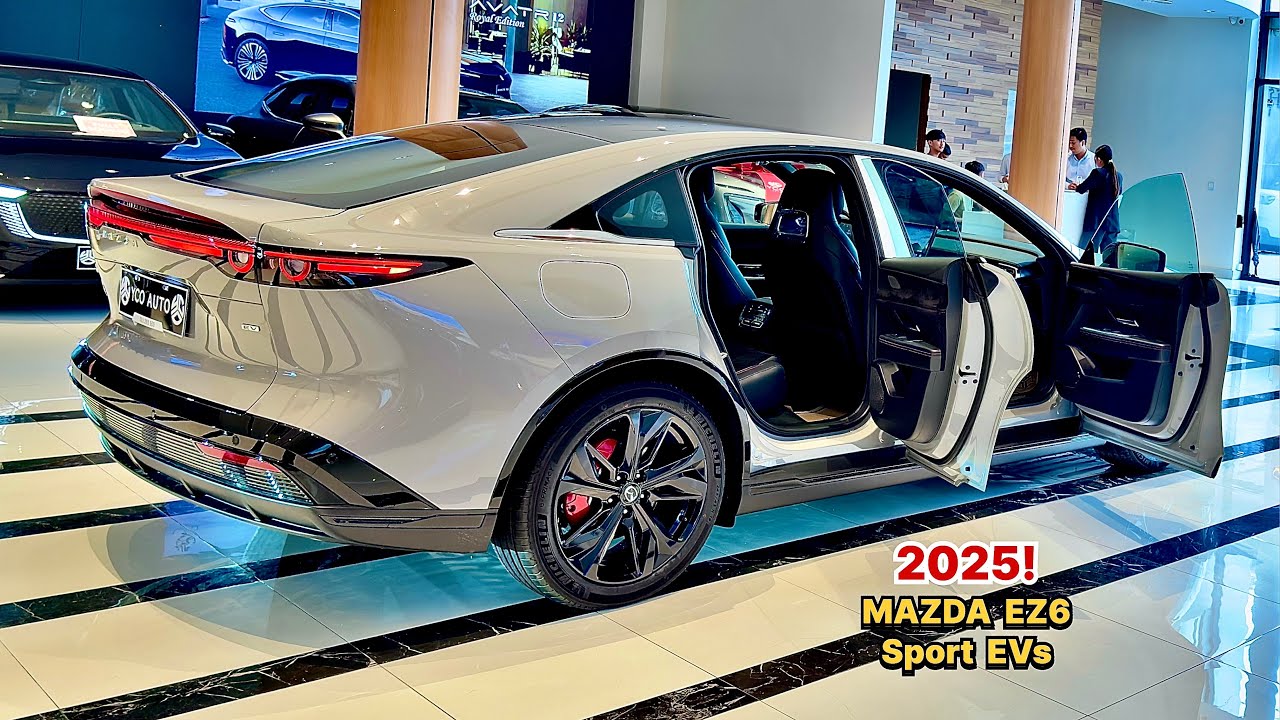 New 2025! New Premium Mazda EZ6 Sport EVs : Extra  Luxury Comfort Interior and Exterior Show
