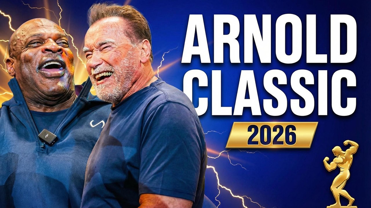 Ронни Коулман воссоединится с Арнольдом Шварценеггером на турнире Arnold Classic 2026 года.