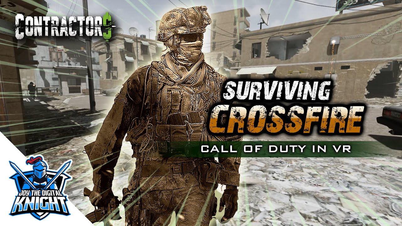 Contractors VR Gameplay - Crossfire Map | Call of Duty in VR | VR FPS | HTC Vive | Oculus Quest 2
