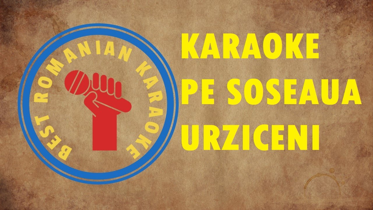KARAOKE: Pe soseaua Urziceni Versuri Negativ
