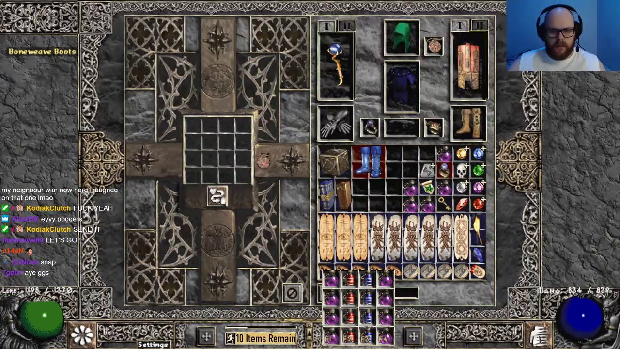 Project Diablo 2 (PD2) - Holy Grail Final 10 Items - Metalgrid [10] - Sorc Solo Self Found day 31