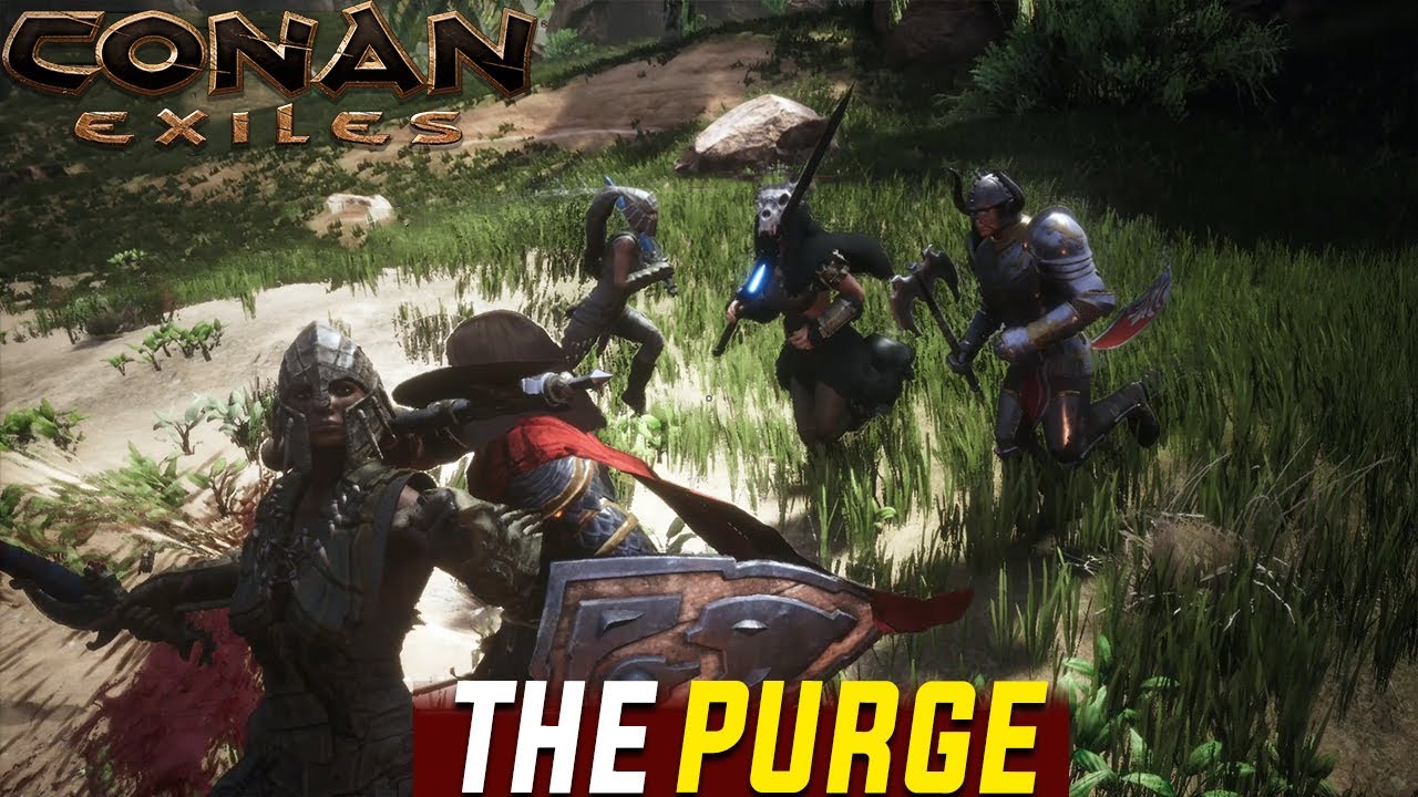 THE PURGE | Conan Exiles Modded Let's Play/Gameplay Ep11