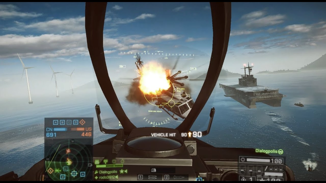 BF4 Attack Jet 63-1 | 60 FPS | 50k Points | Paracel Storm