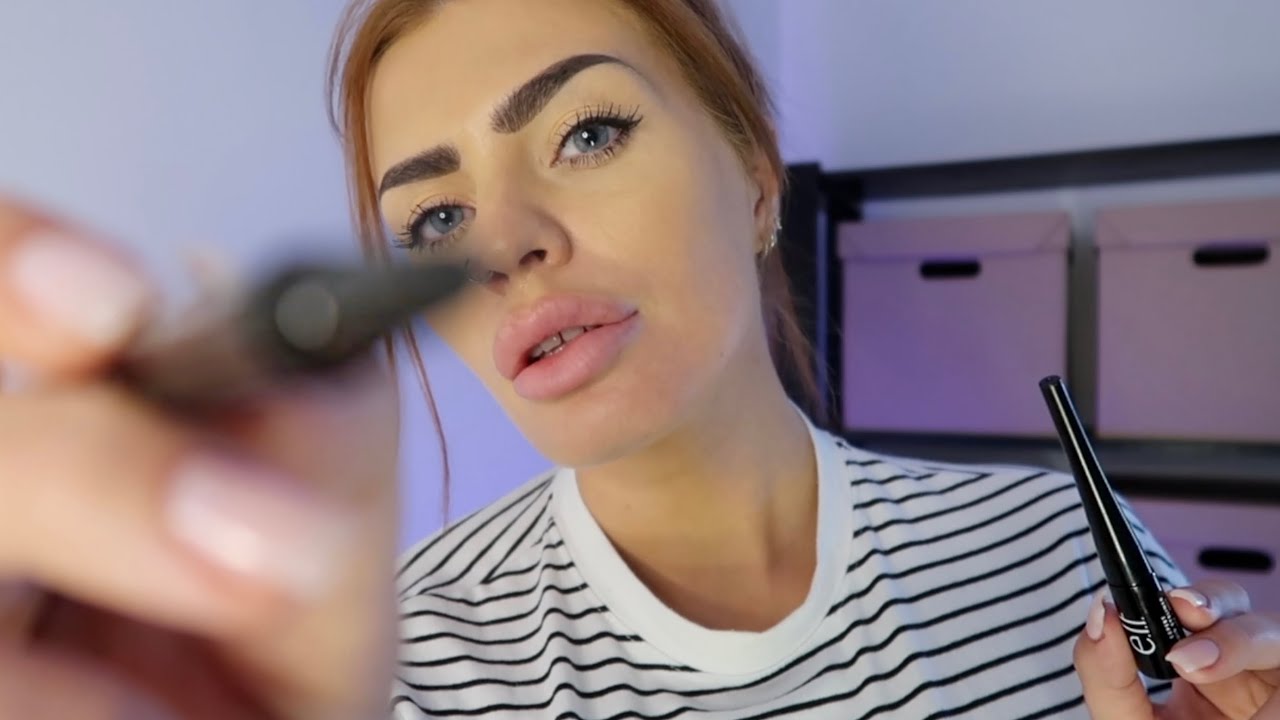 Big Sister Does Your Eyeliner ASMR 💄  (personal attention roleplay)