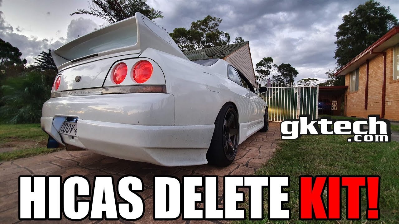 R33 GTST gets the BEST HICAS Delete Kit!