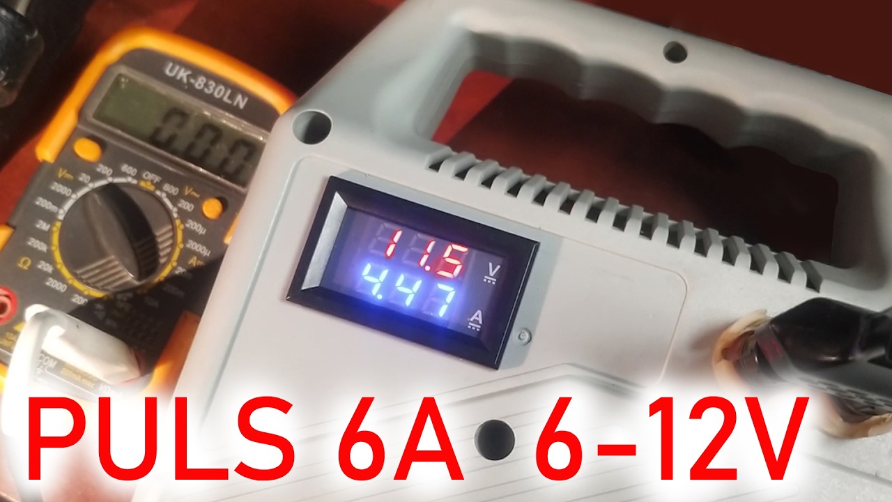 ЗРОБИ САМ   модернізував зарядний пристрій PULS 6A  6-12V