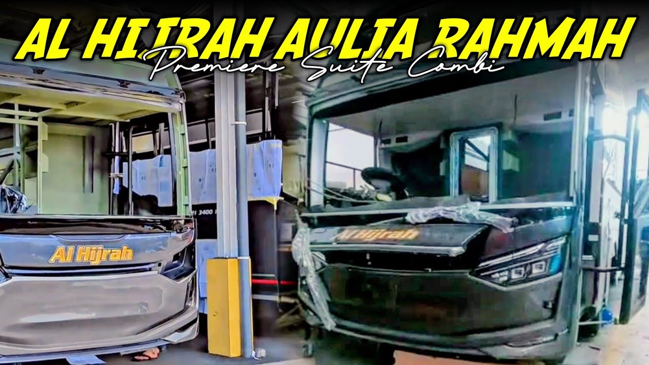PENGERJAAN SR3 PREMIERE SUITE COMBI 😋 BUS TRONTON 3 KELAS MILIK AL HIJRAH