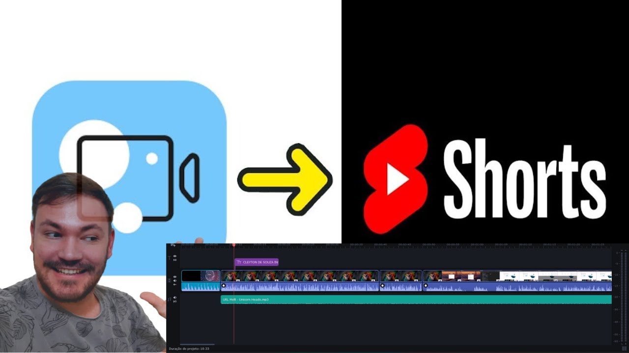 Como fazer um Shorts ou Reels com o editor de Vídeo Movavi