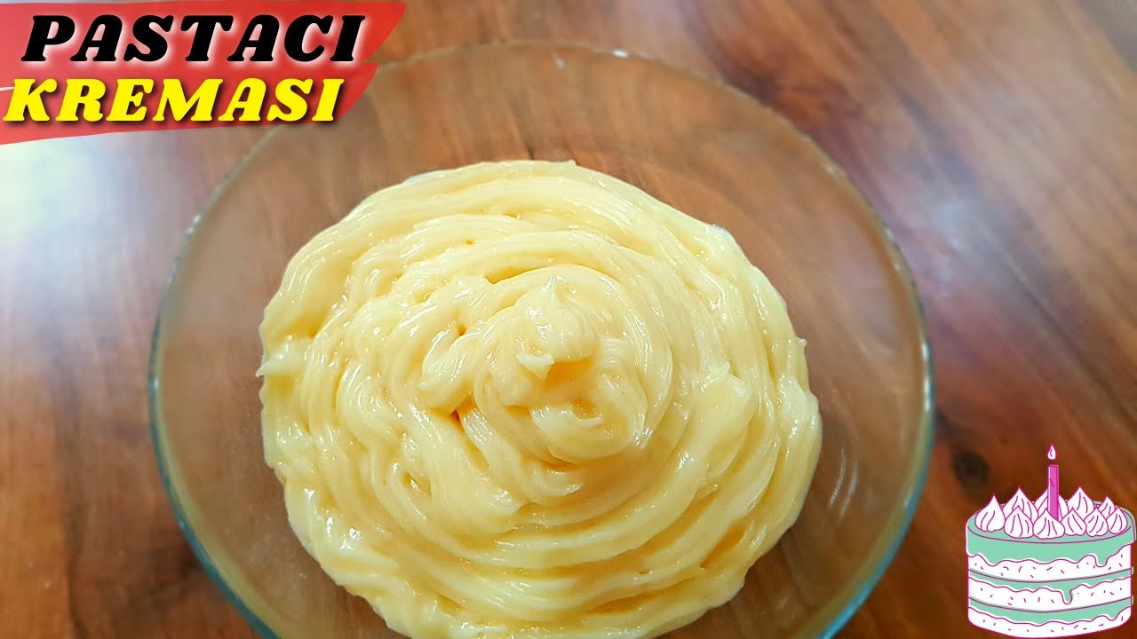 PASTACI KREMASI - PROFİTEROL KREMASI - PASTACI KREMASI NASIL YAPILIR - PASTACI KREMASI TARİFİ