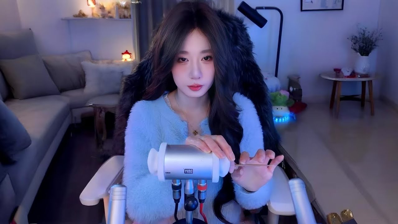 【ASMR 3dio】芒果（无人声）  清洁耳道 放松身心   搓麦 棉签掏耳