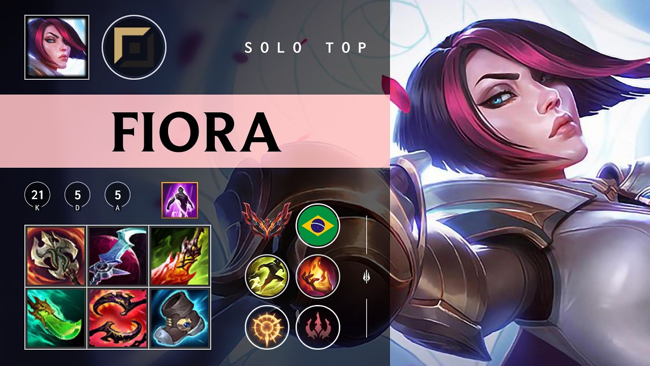 Fiora Top vs Akali - BR Grandmaster Patch 26.03