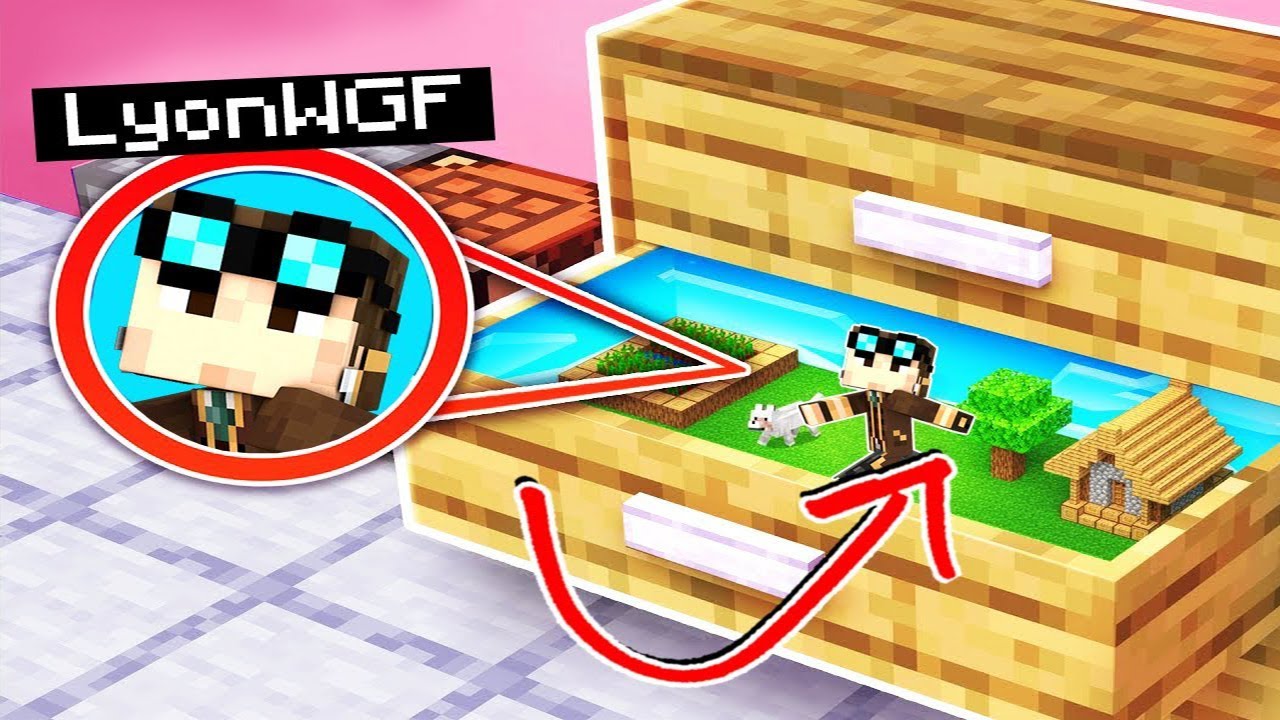 NASCONDINO DA PICCOLISSIMI NELLA SCUOLA DI MINECRAFT!!