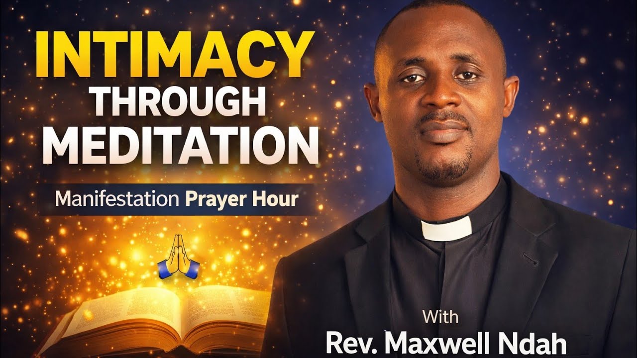 Deeper With God Through Meditation On His Word | Powerful Live Prayer