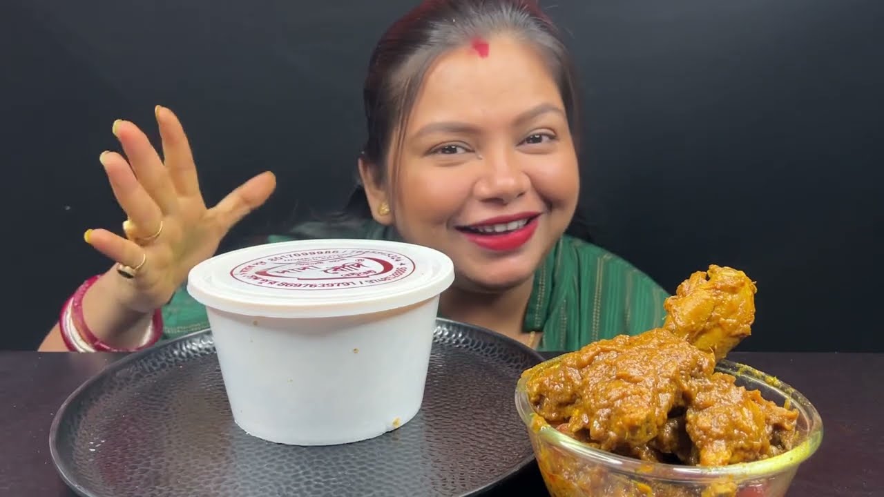 Bigbites, Eating Dada Boudi Mutton Biriyani And Spicy Chicken Kosha ।।