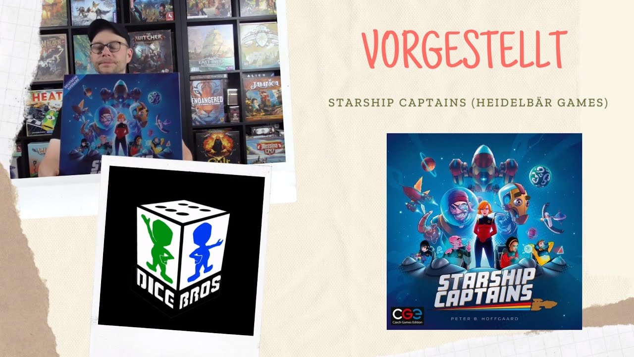 VORGESTELLT: Starship Captains (HeidelBÄR Games)