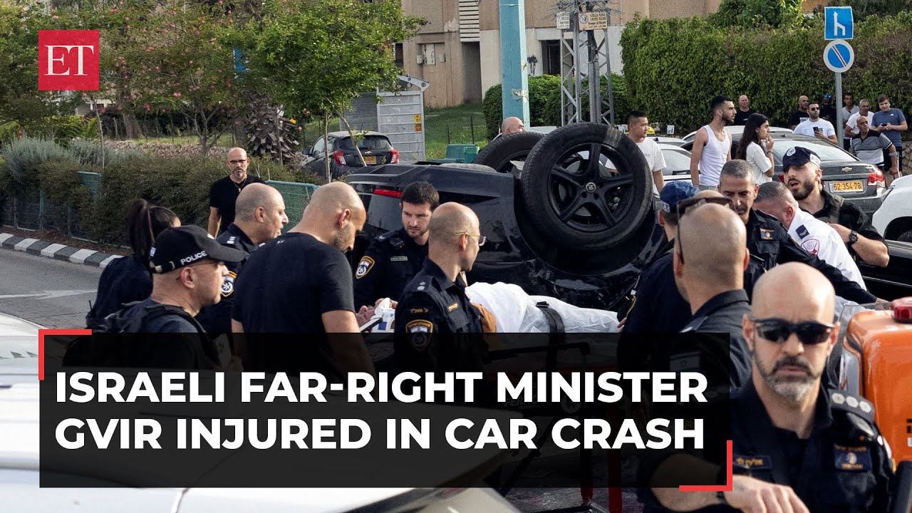 Israeli far-right Minister Ben Gvir injured in car crash in Ramla