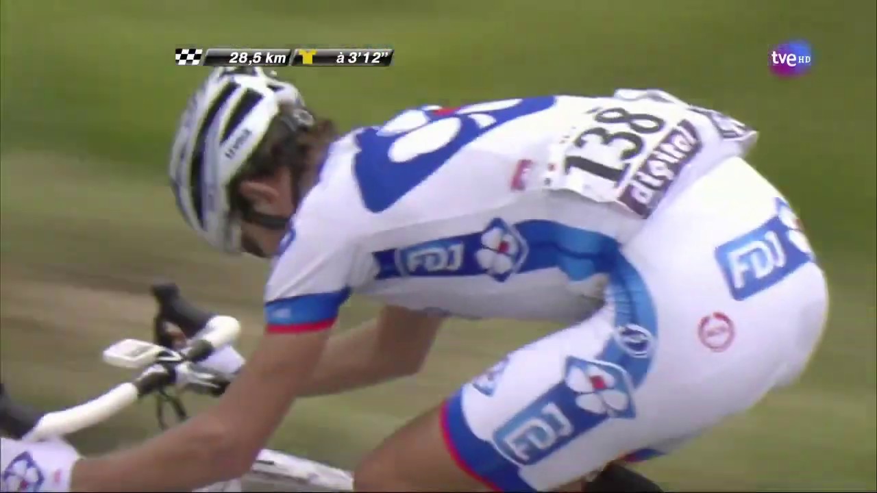 Tour HD 2011 Ataque bajando el Tourmalet Etapa 12 2/2