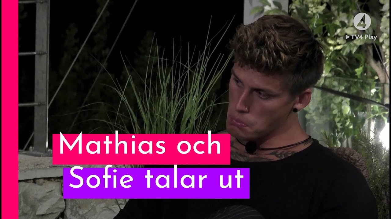 Mathias: "Det har sårat mig som f*n" I Love Island Sverige 2018 (TV4 Play)