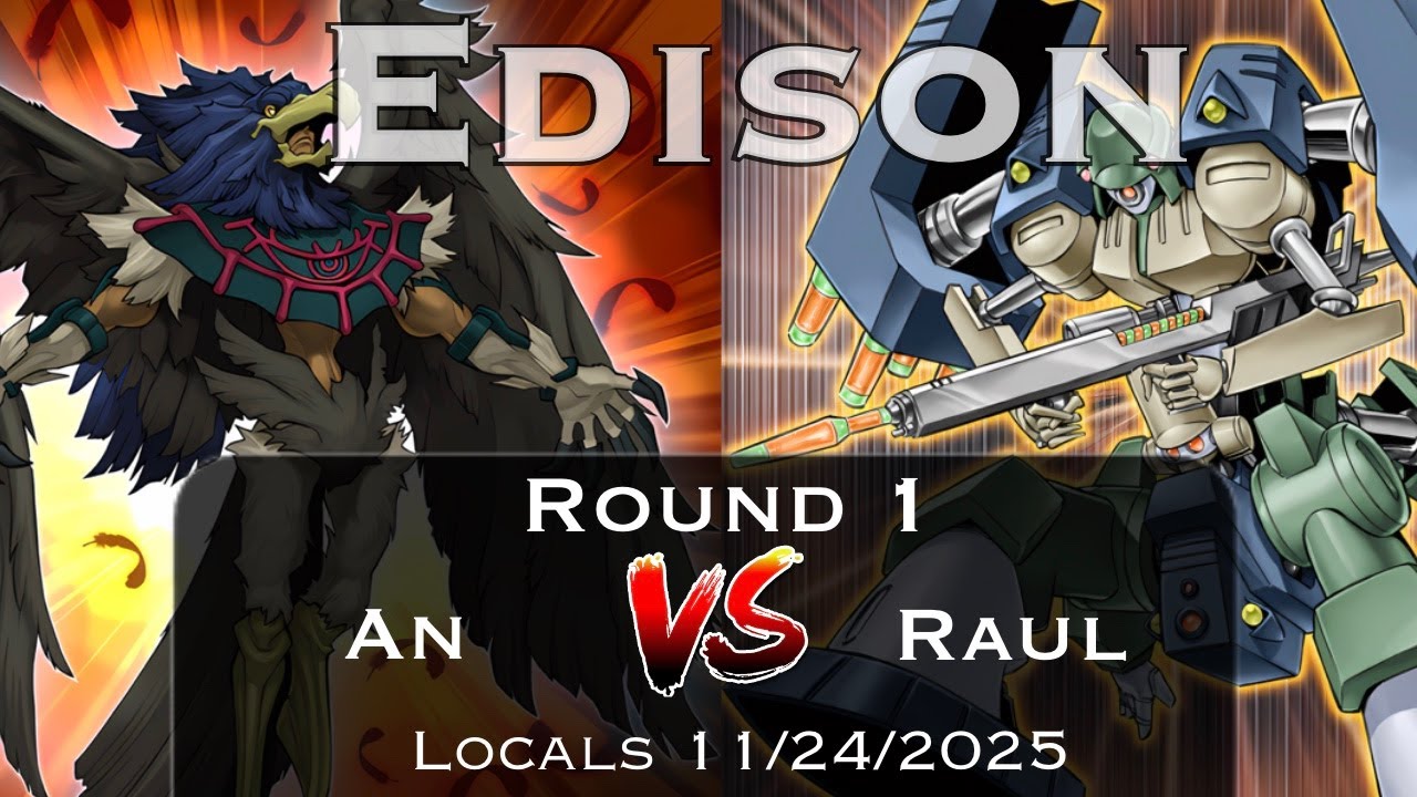 Yu-Gi-Oh! Blackwings vs Machina Frogs Edison Format Gameplay! UNDEFEATED @ Card Addiction