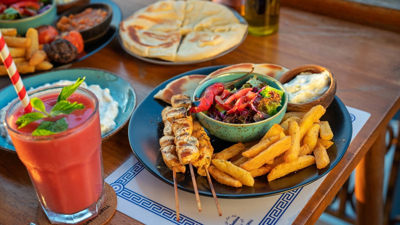 Feel Greece in Bali! Nostimo - the best Greek restaurant in Bali [4K]
