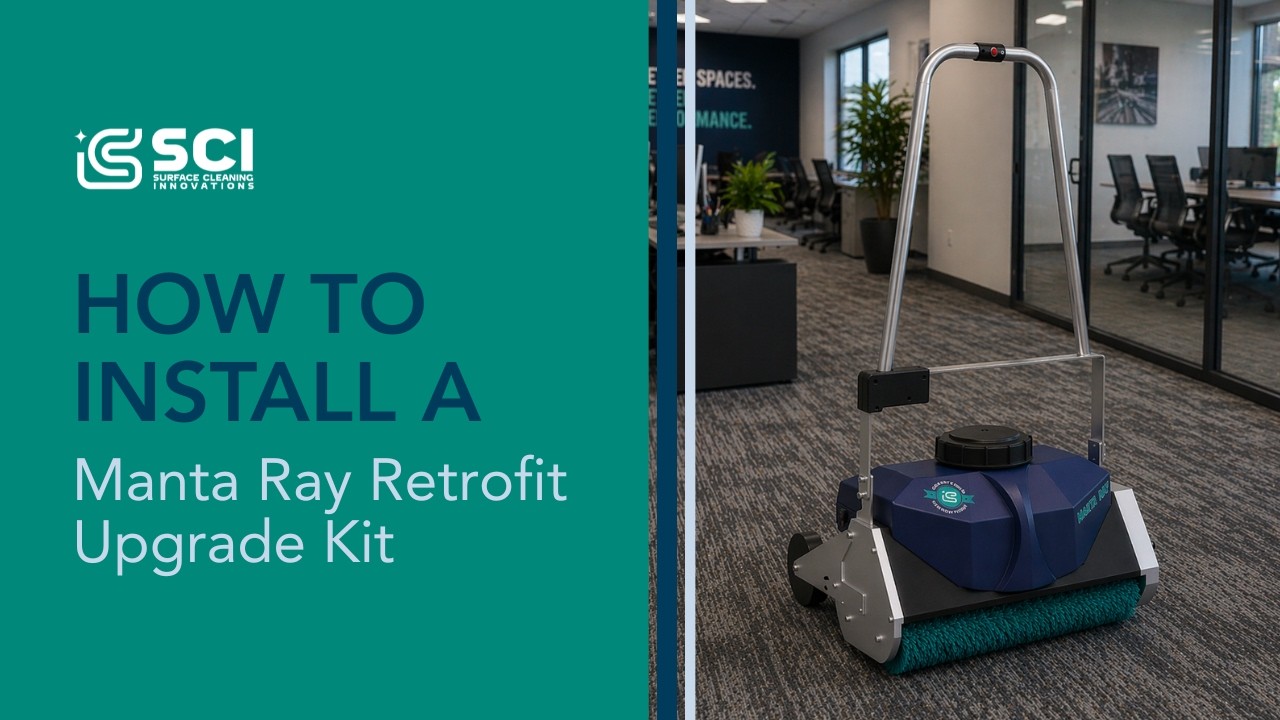 How to Install a Manta Ray Retrofit Upgrade Kit | Surface Cleaning Innovations