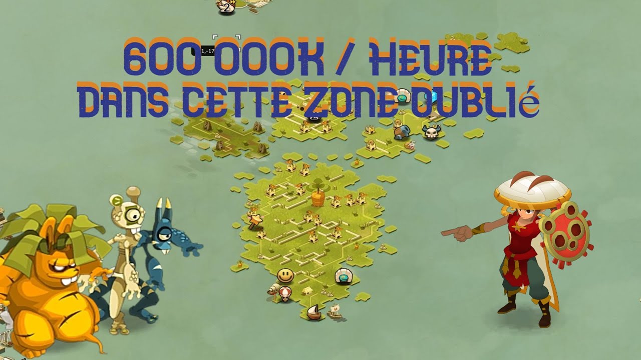 600 000 KAMAS / HEURE DANS CETTE ZONE OUBLIÉE ~ 1H DE FARM DOFUS 3 {EP.02}