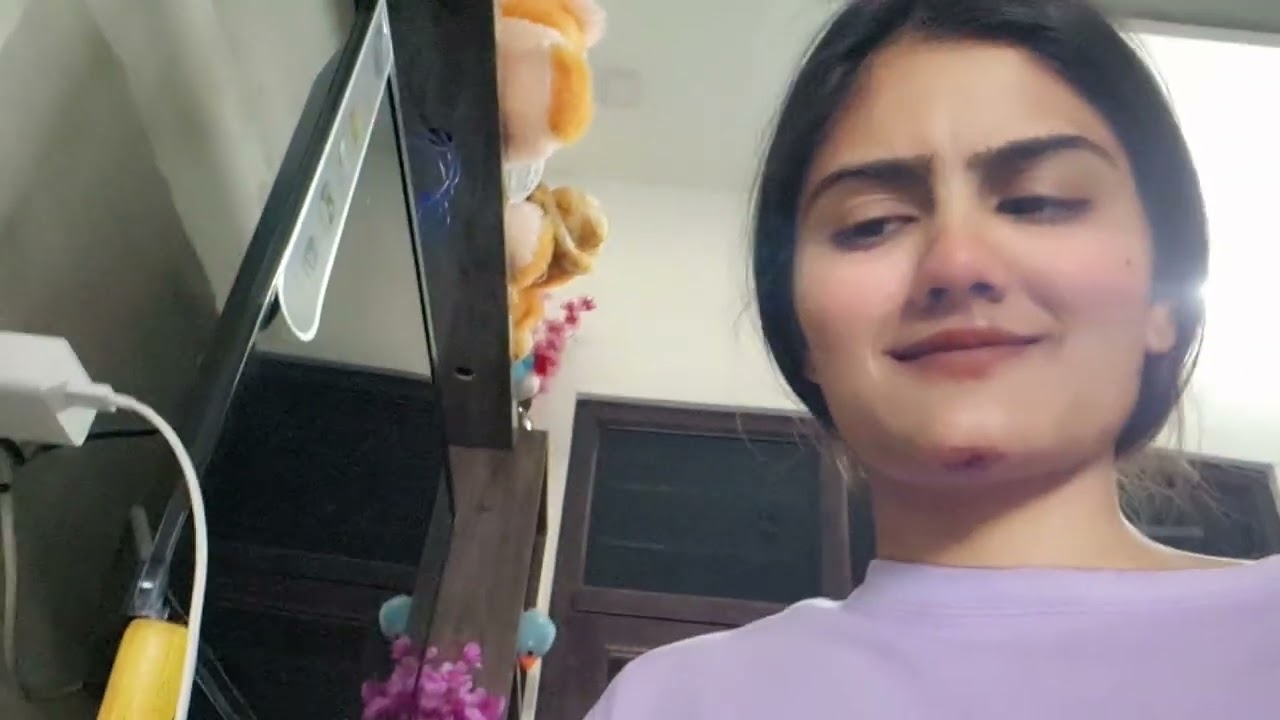 Aj baby ne keya brush😍🤣